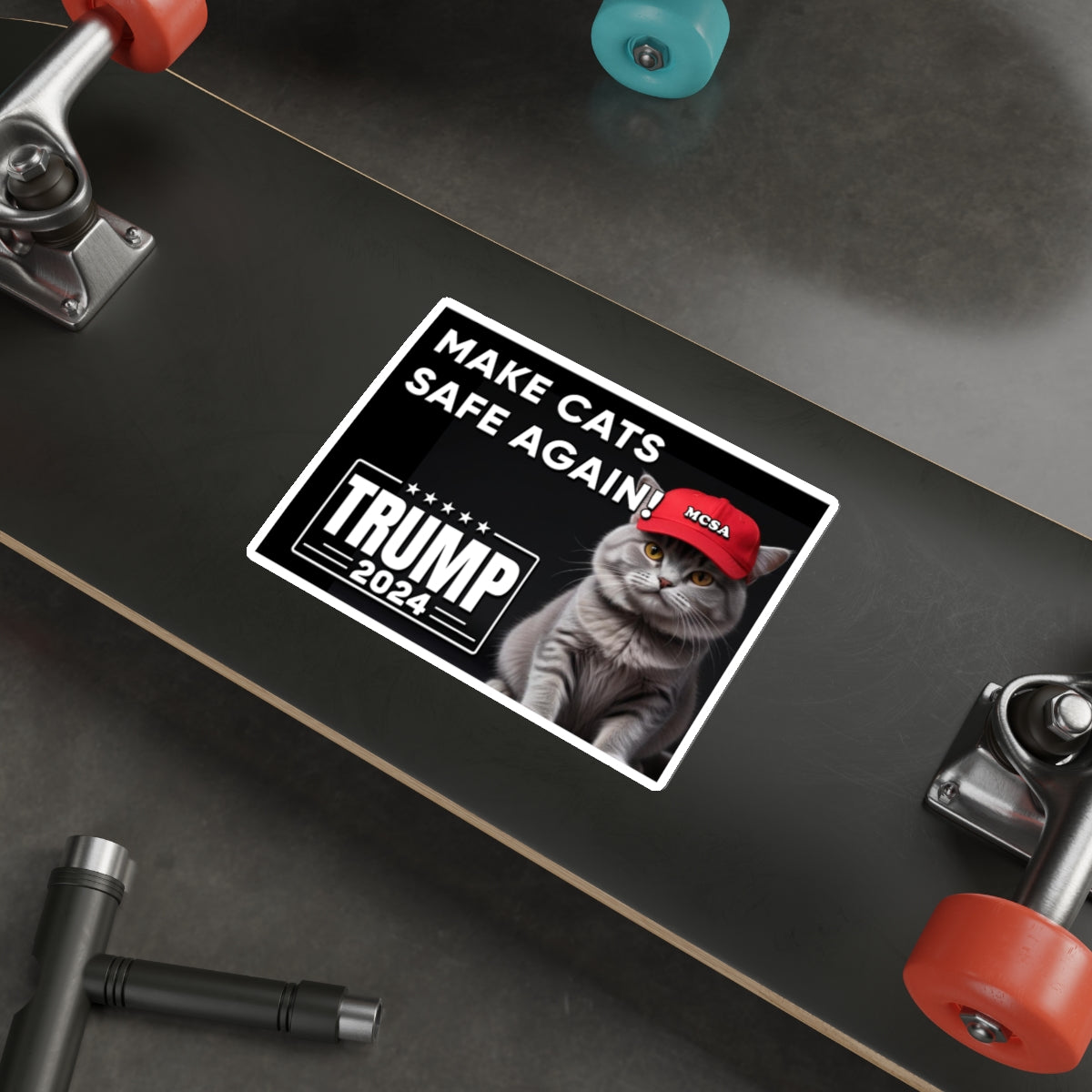 Make Cats Safe Again - Sticker