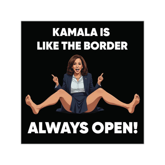 Kamala Open Border Sticker