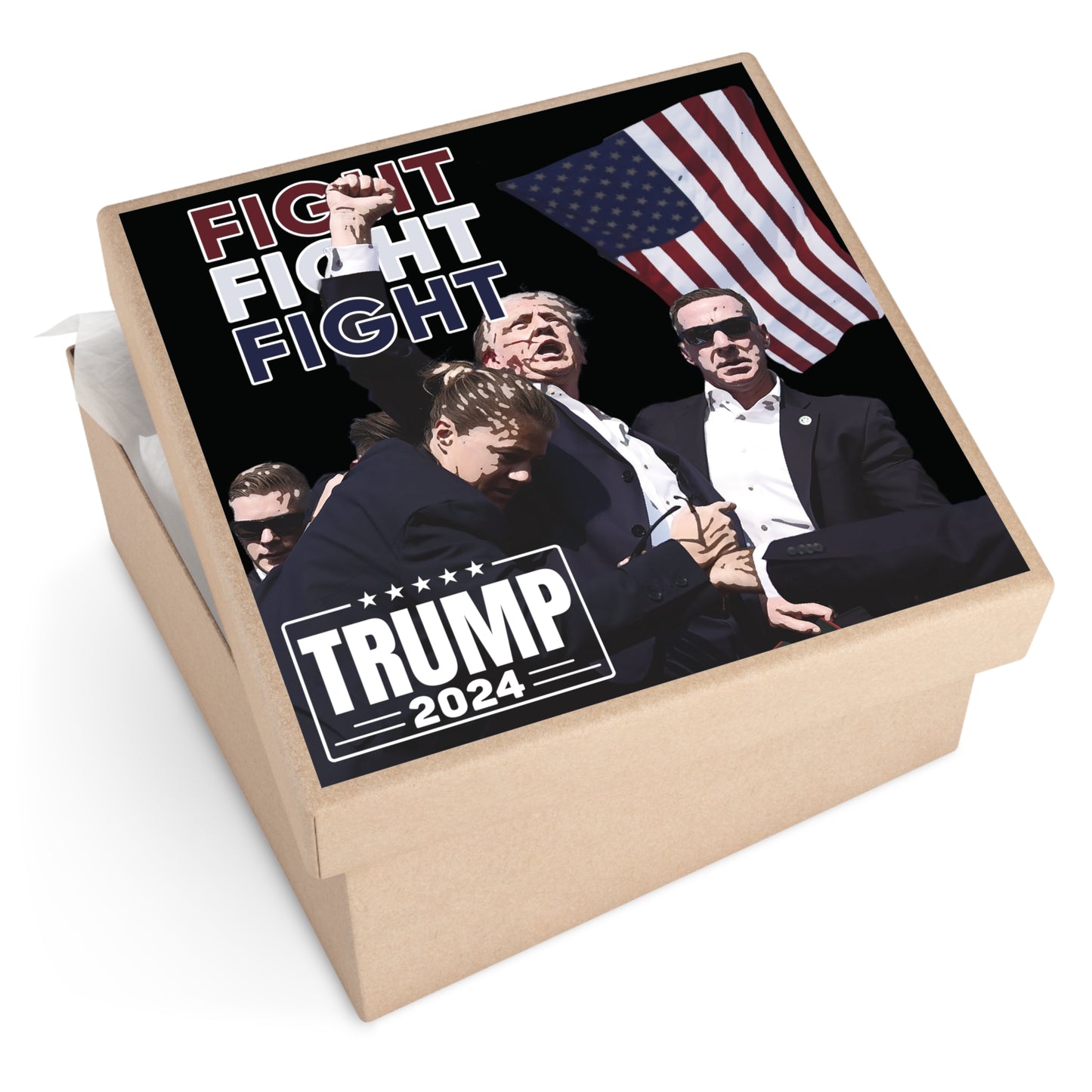 Trump Fight Sticker