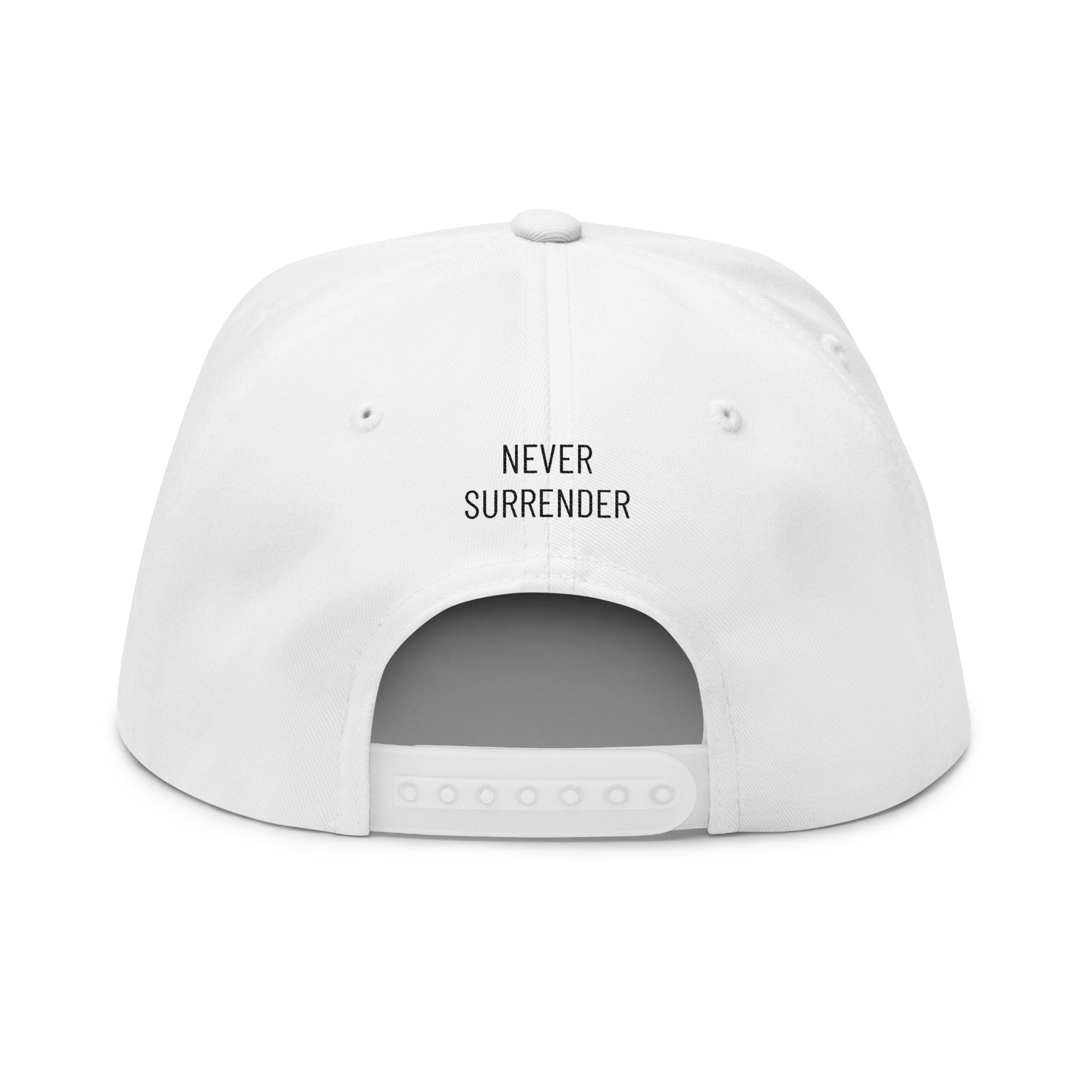 Freedom Charlie Kirk Memorial Hat - (White) Flat Snapback