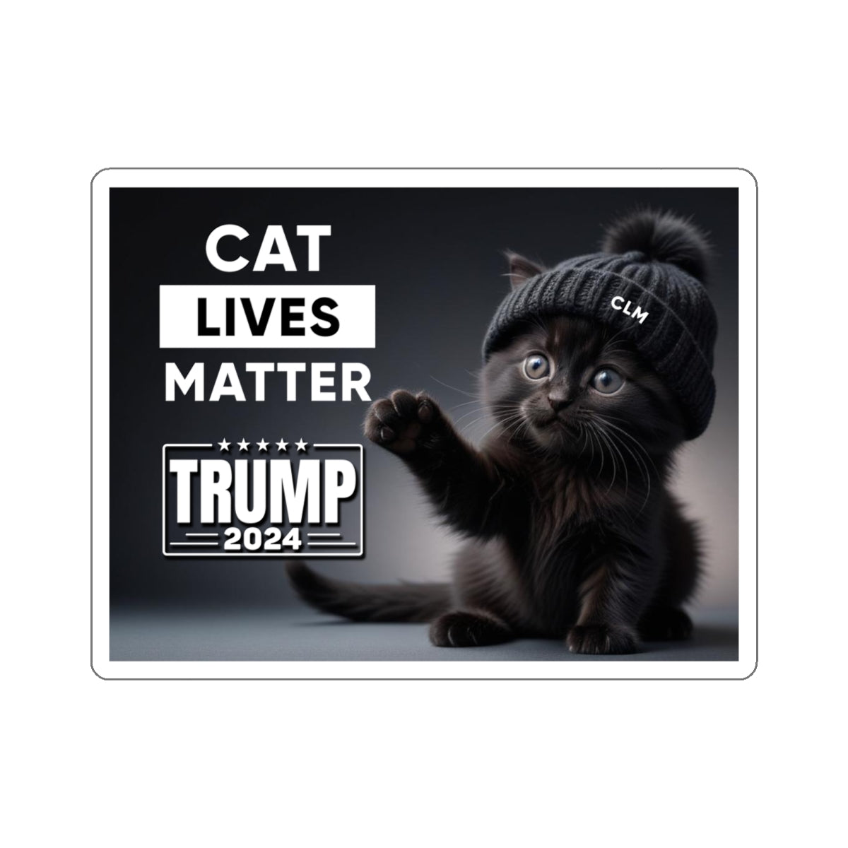 Cat Lives Matter Sticker