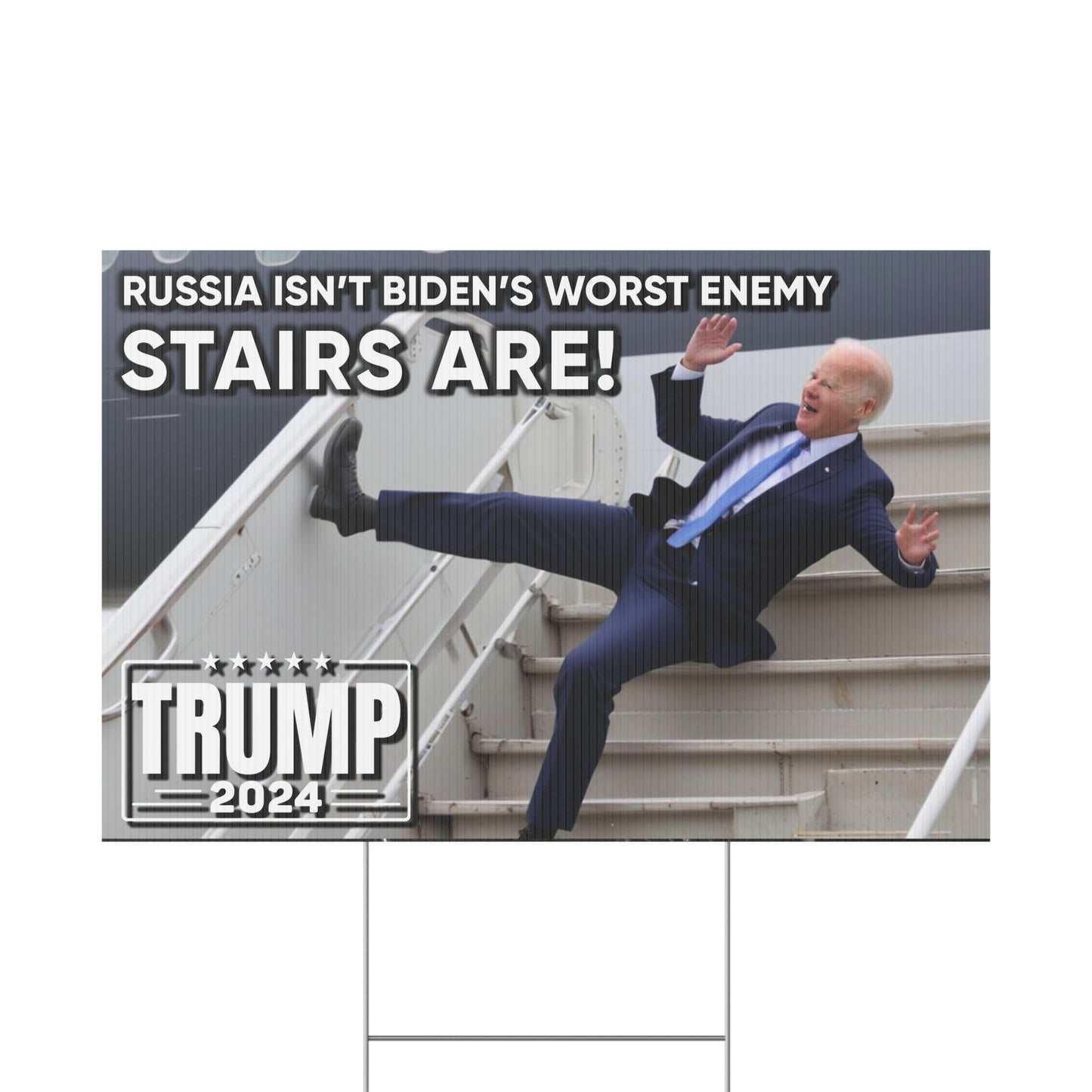 Biden Hates Stairs