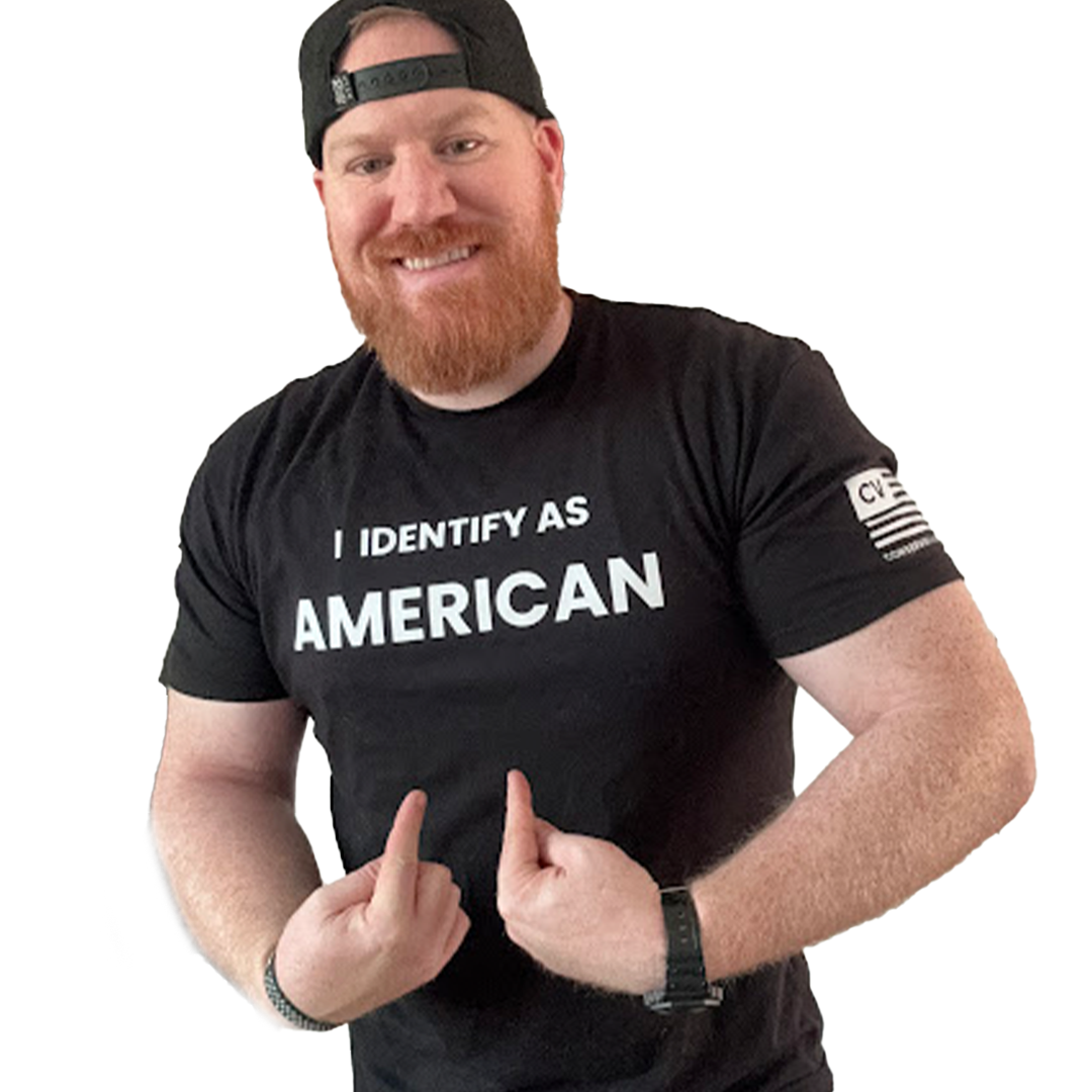 I IDENTIFY AS AMERICAN T-SHIRT