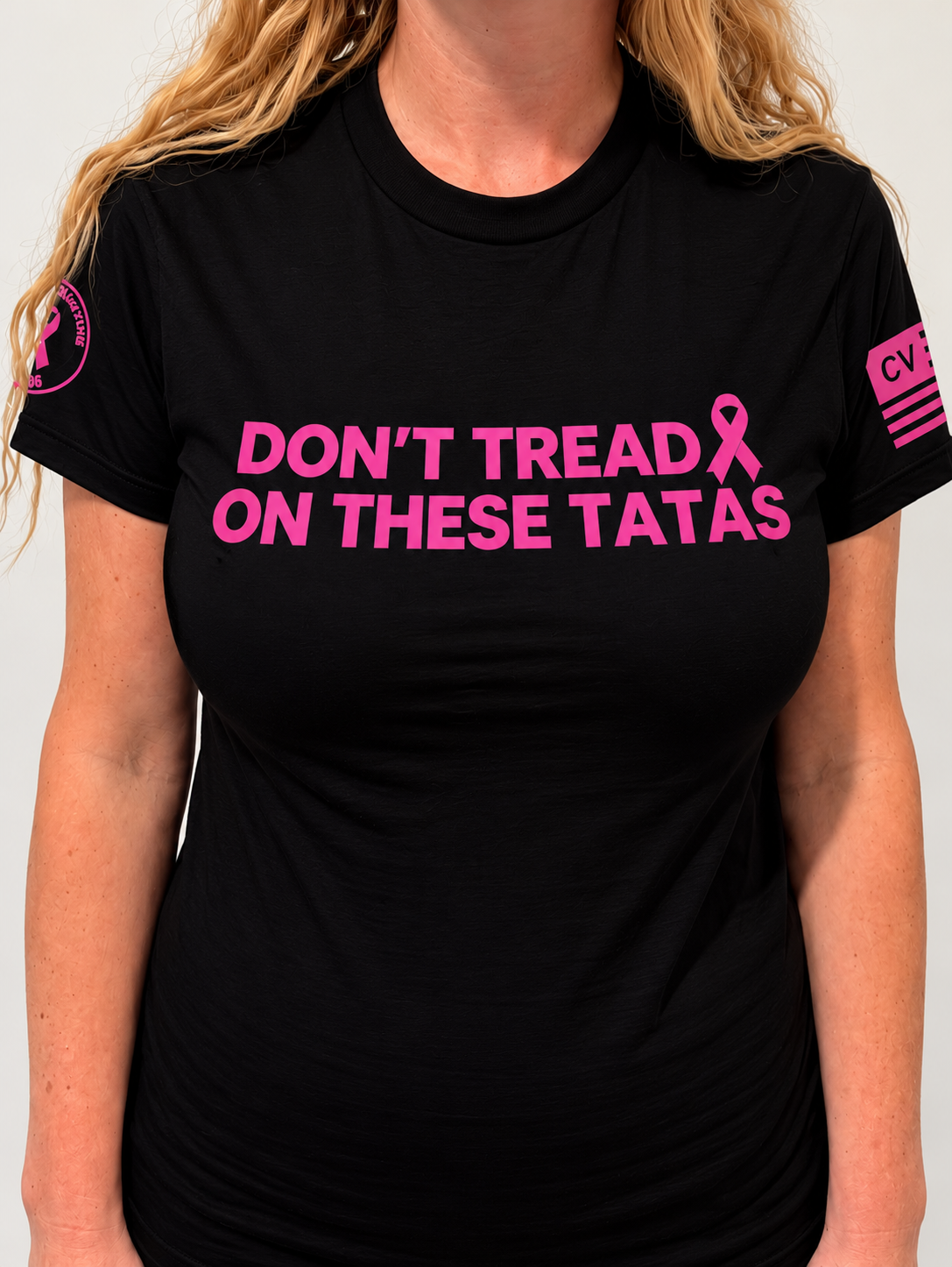 Crew Neck Don't Tread on These Tatas (Relaxed FIt)