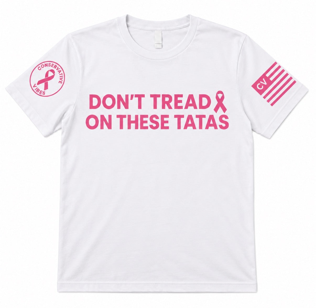 Crew Neck Don't Tread on These Tatas (Relaxed FIt)