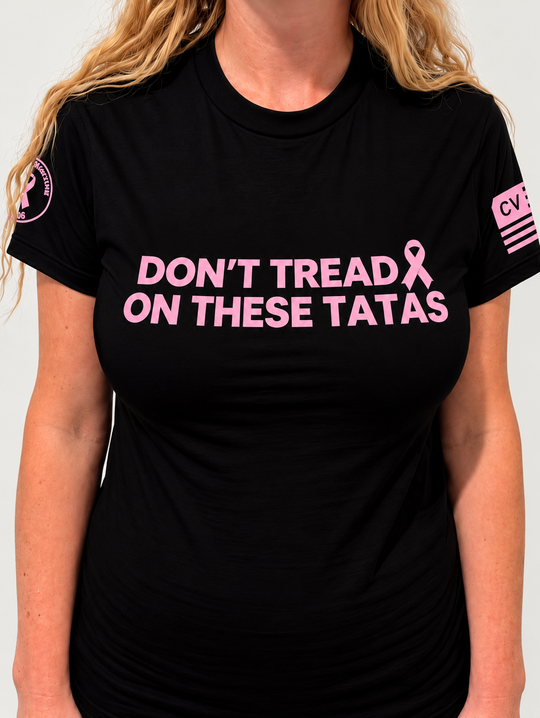 Crew Neck Don't Tread on These Tatas (Relaxed FIt)