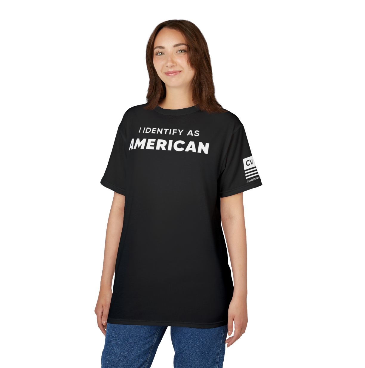 I IDENTIFY AS AMERICAN T-SHIRT