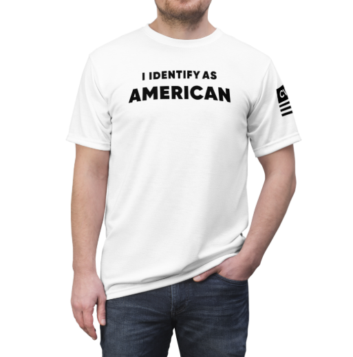 I IDENTIFY AS AMERICAN T-SHIRT