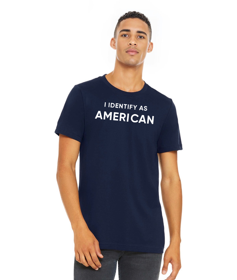 I IDENTIFY AS AMERICAN T-SHIRT