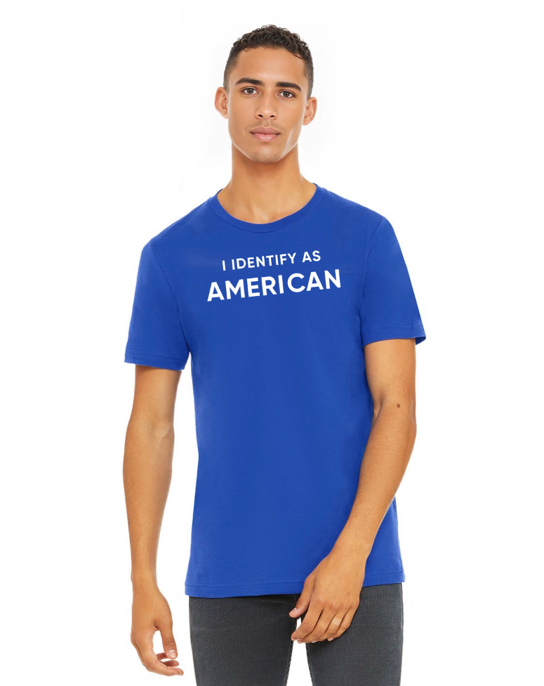 I IDENTIFY AS AMERICAN T-SHIRT