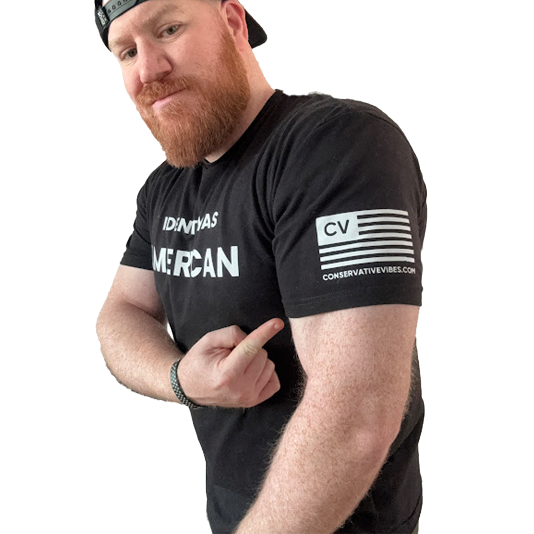 I IDENTIFY AS AMERICAN T-SHIRT