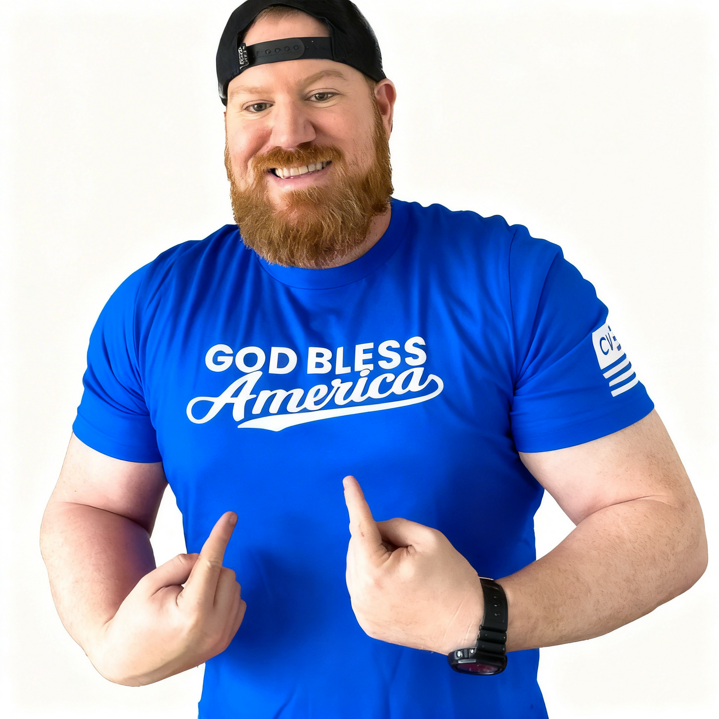 God Bless America Shirt (Red, White, or Blue)